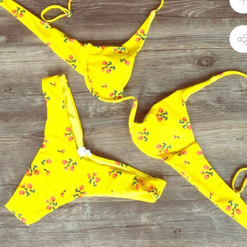 ZAHARA SWIM BUTTERCUP BIKINI SET LARGE